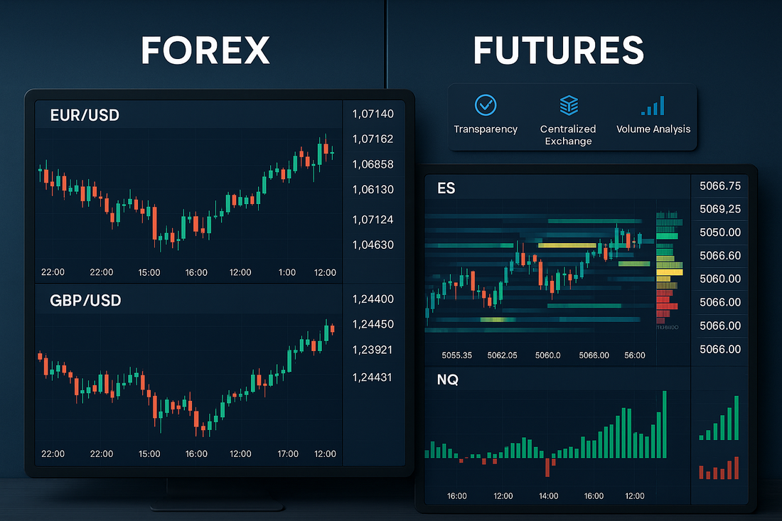 Diferencias Forex y futuros