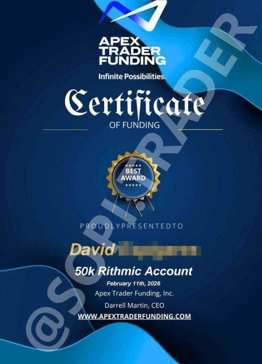 Student funding certificate