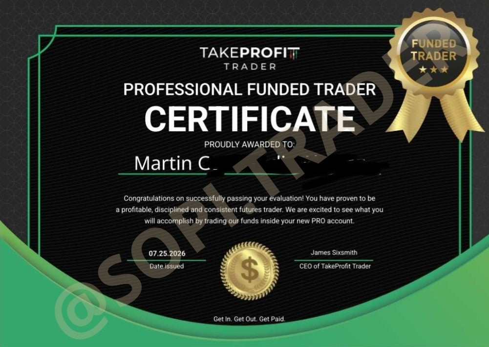 Student funding certificate