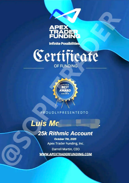 Student funding certificate